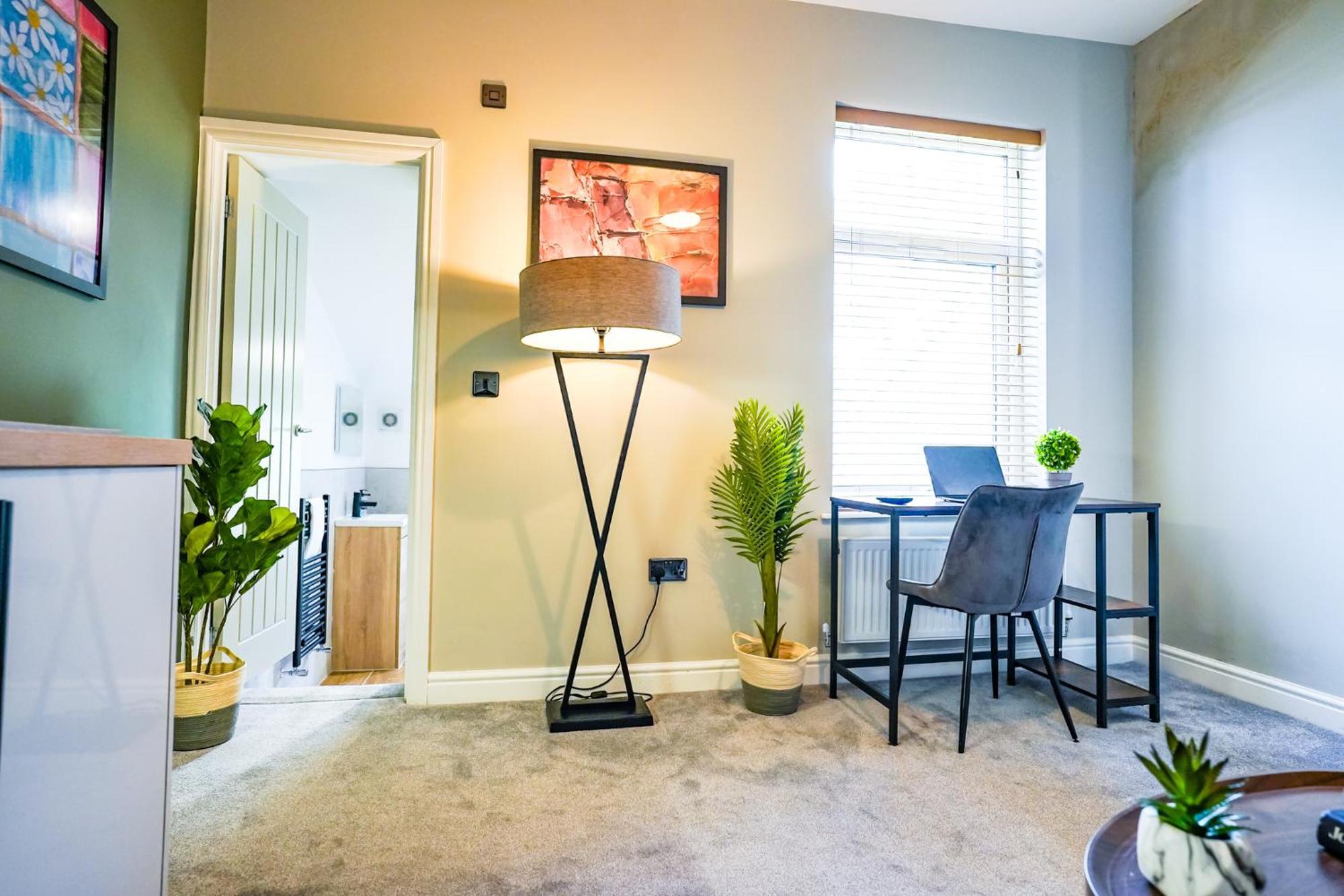 Appartement The Centre - - Contractor Friendly - Free Wifi - Smart Tv - Desk Space - Well Designed - Ideal For Long Work