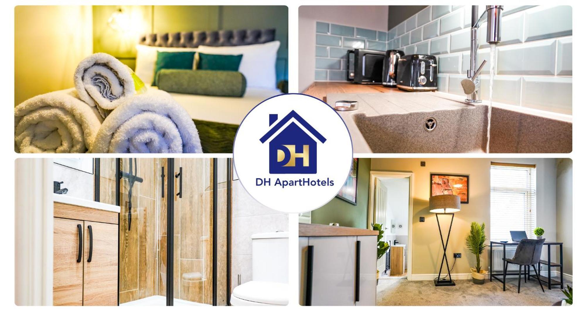 The Centre - - Contractor Friendly - Free Wifi - Smart Tv - Desk Space - Well Designed - Ideal For Long Work Appartement *